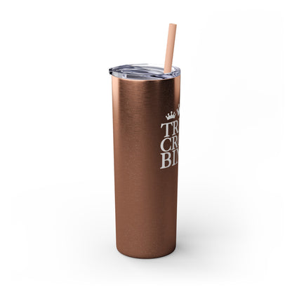 Skinny Tumbler with Straw, 20oz