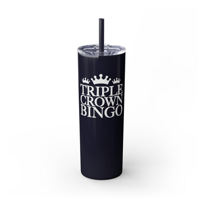 Skinny Tumbler with Straw, 20oz