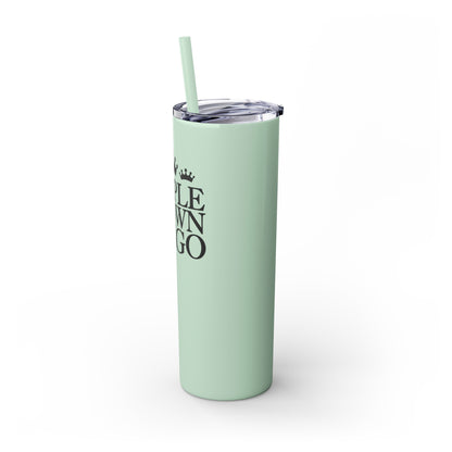 Skinny Tumbler with Straw, 20oz