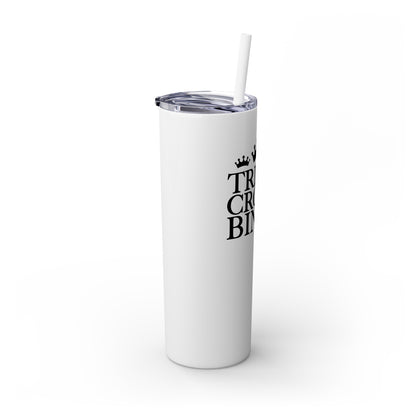 Skinny Tumbler with Straw, 20oz