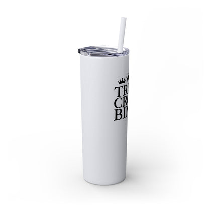 Skinny Tumbler with Straw, 20oz