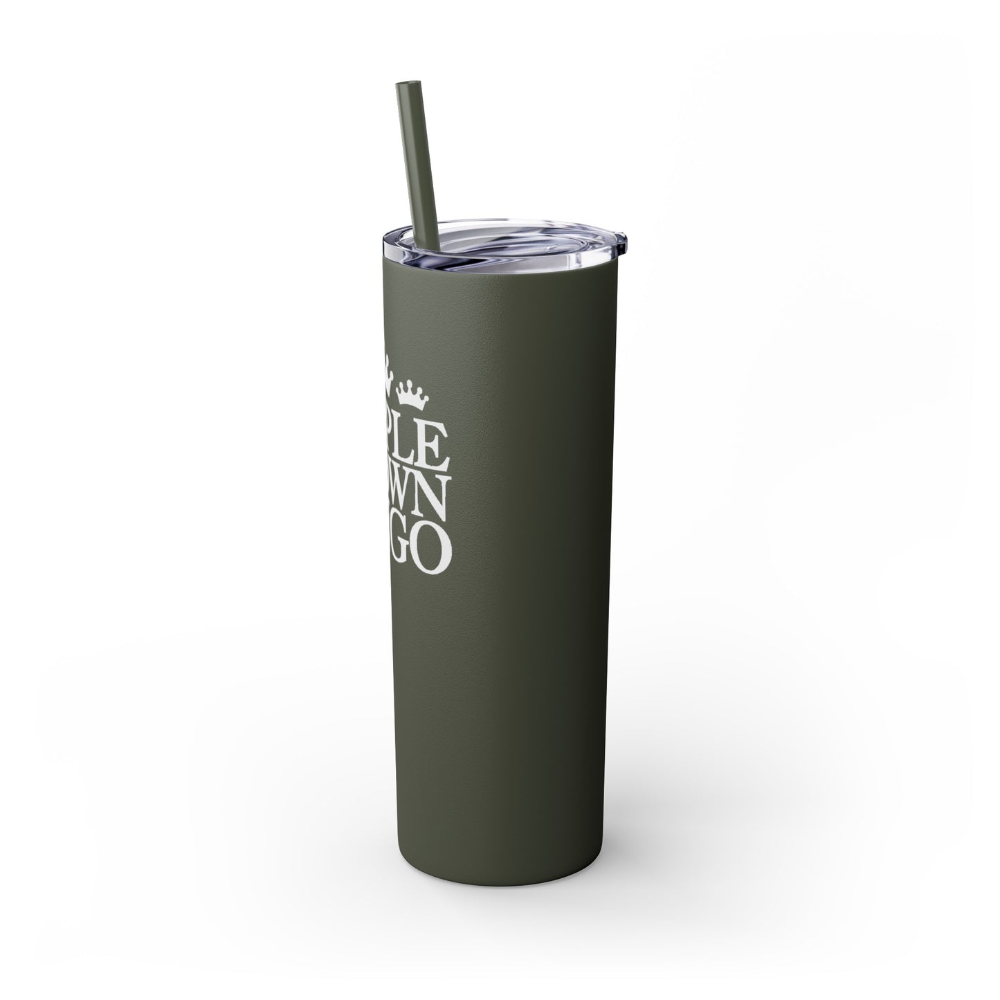 Skinny Tumbler with Straw, 20oz