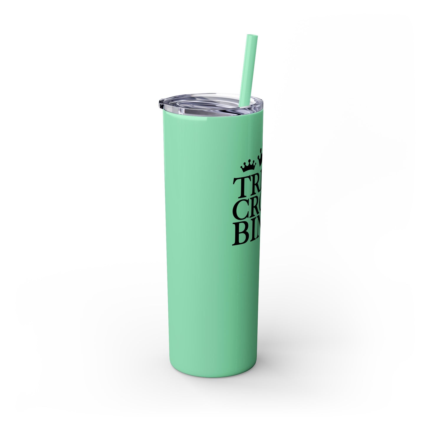 Skinny Tumbler with Straw, 20oz