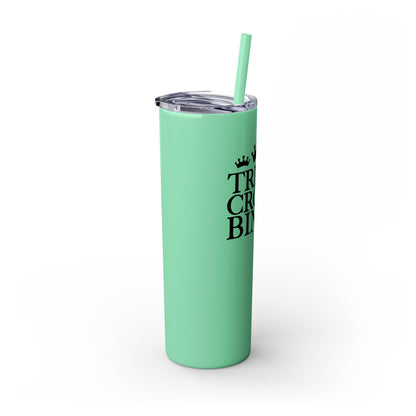 Skinny Tumbler with Straw, 20oz